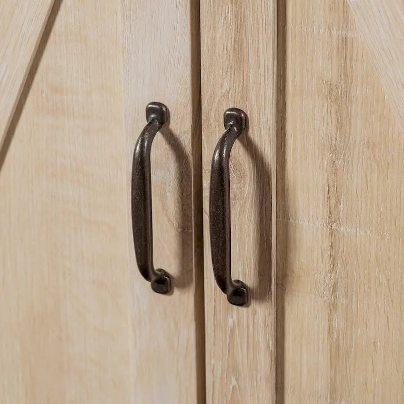 Meuble d'appoint Middlebrook de 76 cm (30 pouces) avec porte de grange rustique