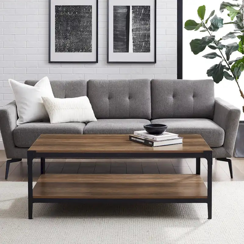 Table basse Middlebrook Witten en cornières de 46 pouces