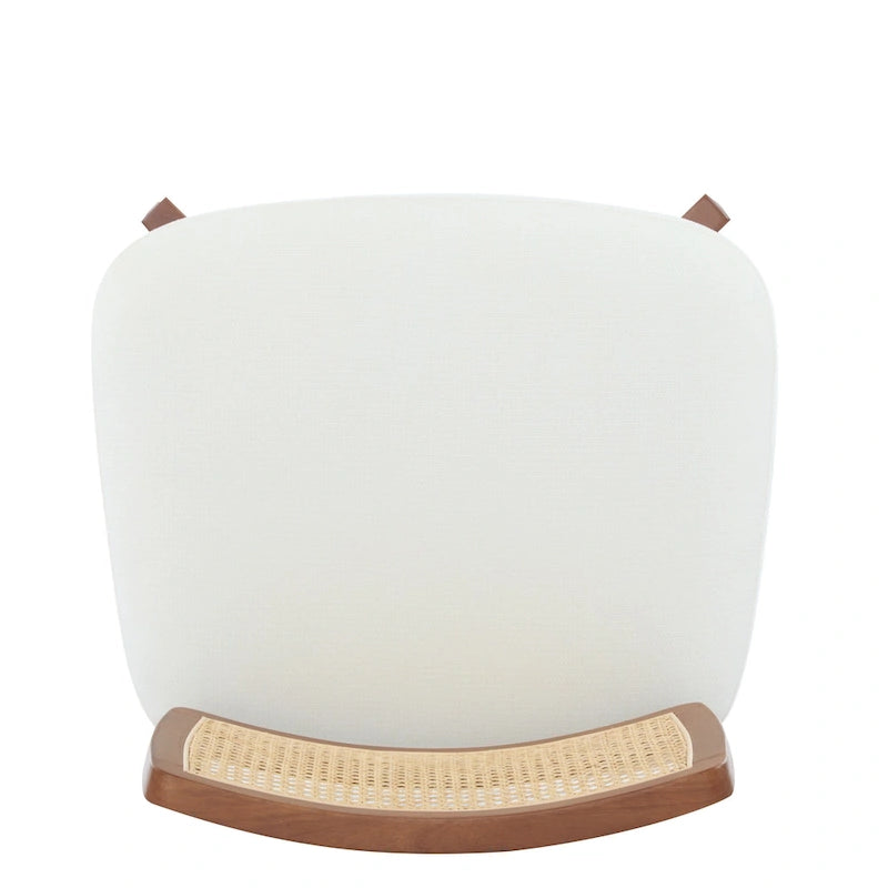 Christopher Knight Home - Alma (Lot de 2) Fauteuil lounge beige moderne avec dossier tissé et structure en bois robuste