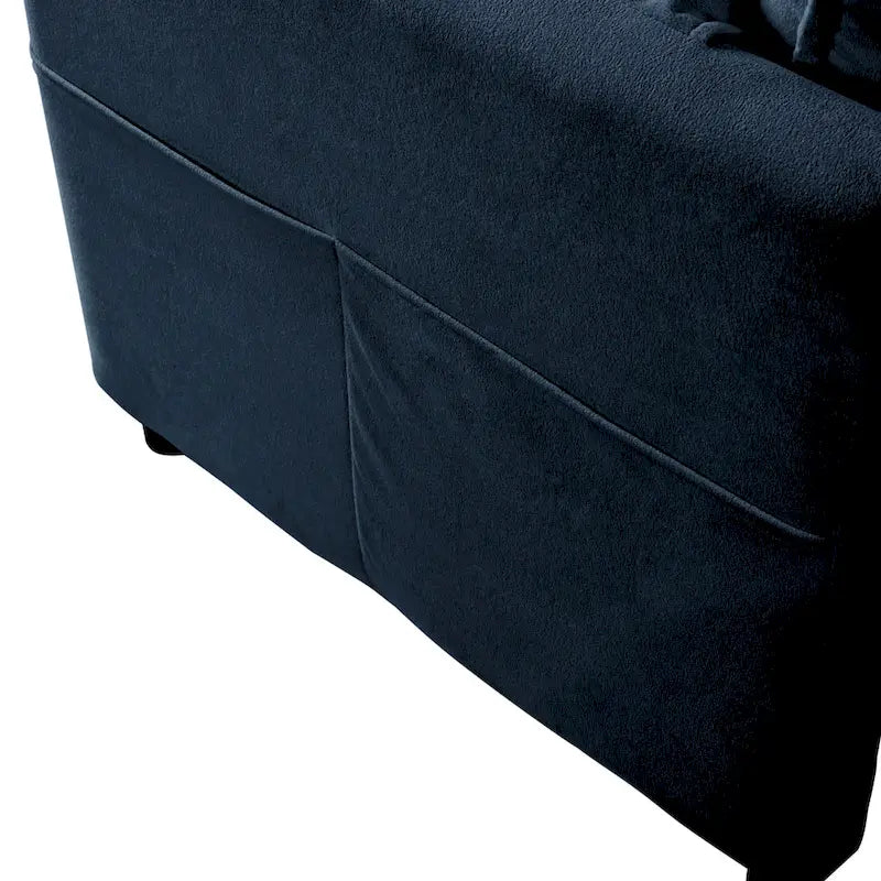 Ensemble canapé deux places 2 pièces 75.59 Chenille Cloud avec assise profonde et 4 coussins