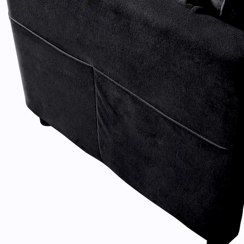 Ensemble canapé deux places 2 pièces 75.59 Chenille Cloud avec assise profonde et 4 coussins