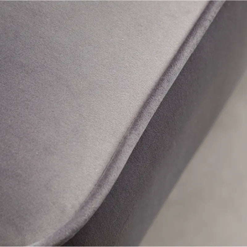 Fauteuil d'appoint gris en polyester 26 pouces