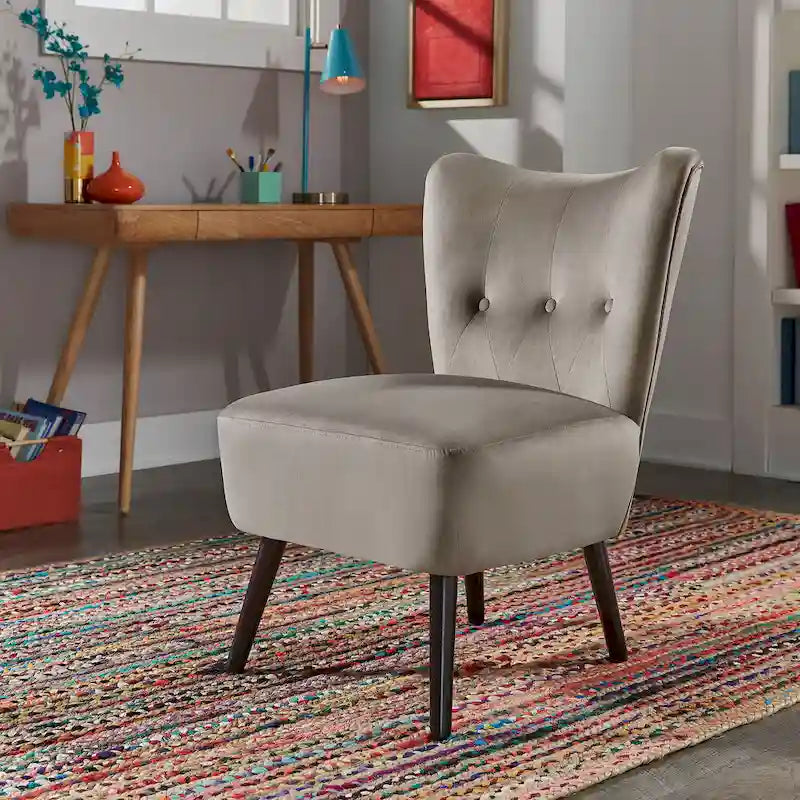 Fauteuil d'appoint capitonné Imani 22,5 pouces de large par iNSPIRE Q Bold