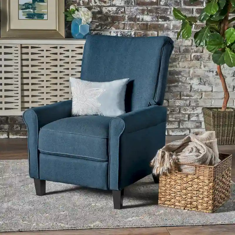 Fauteuil inclinable traditionnel en tissu Charell de Christopher Knight Home