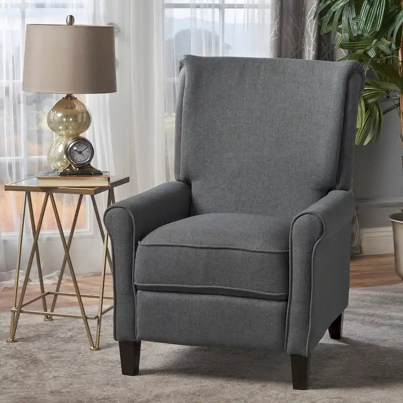 Fauteuil inclinable traditionnel en tissu Charell de Christopher Knight Home