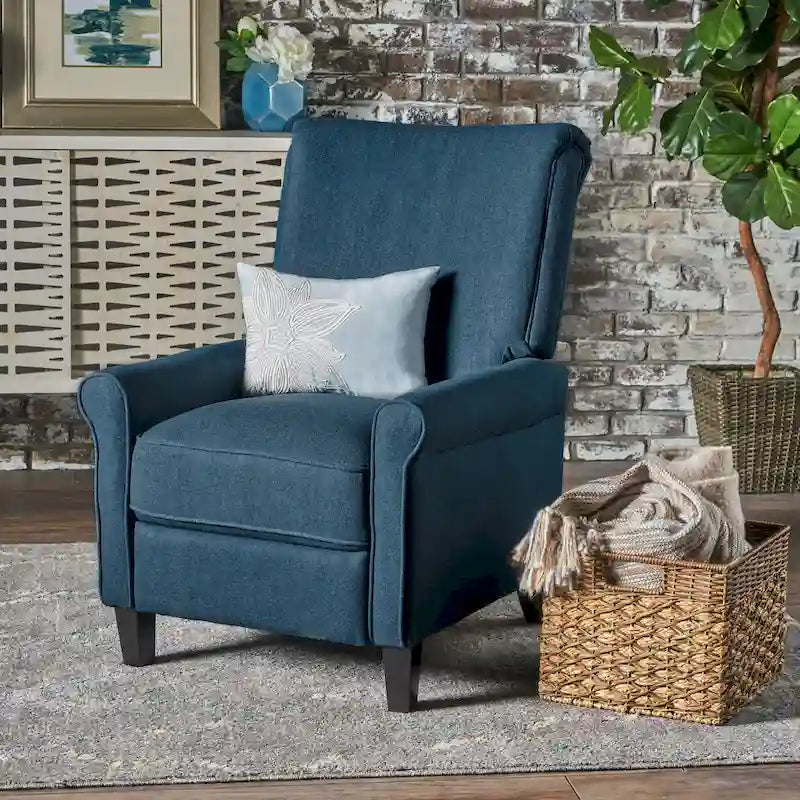 Fauteuil inclinable traditionnel en tissu Charell de Christopher Knight Home