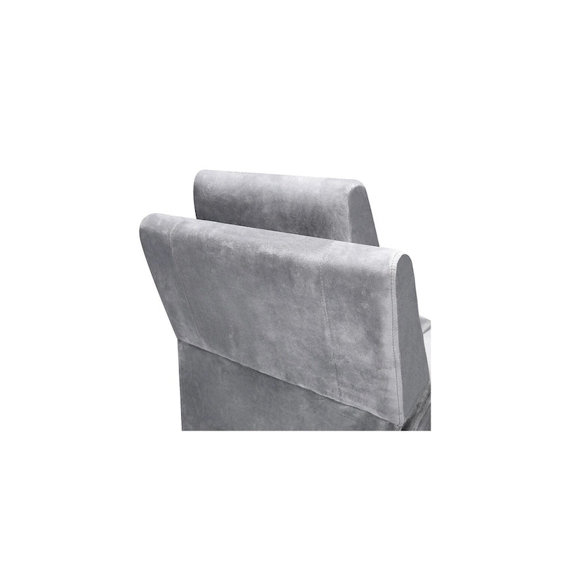 Fauteuil inclinable de luxe pour enfants avec repose-pieds, appui-tête et 2 porte-gobelets. Fauteuil inclinable en microfibre pour enfants de 3 ans et plus.