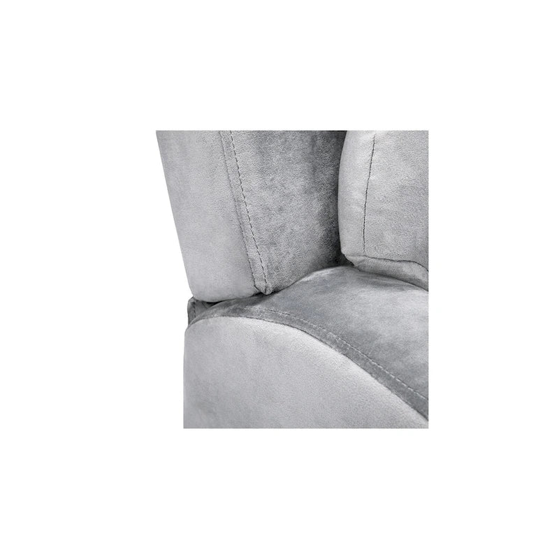 Fauteuil inclinable de luxe pour enfants avec repose-pieds, appui-tête et 2 porte-gobelets. Fauteuil inclinable en microfibre pour enfants de 3 ans et plus.