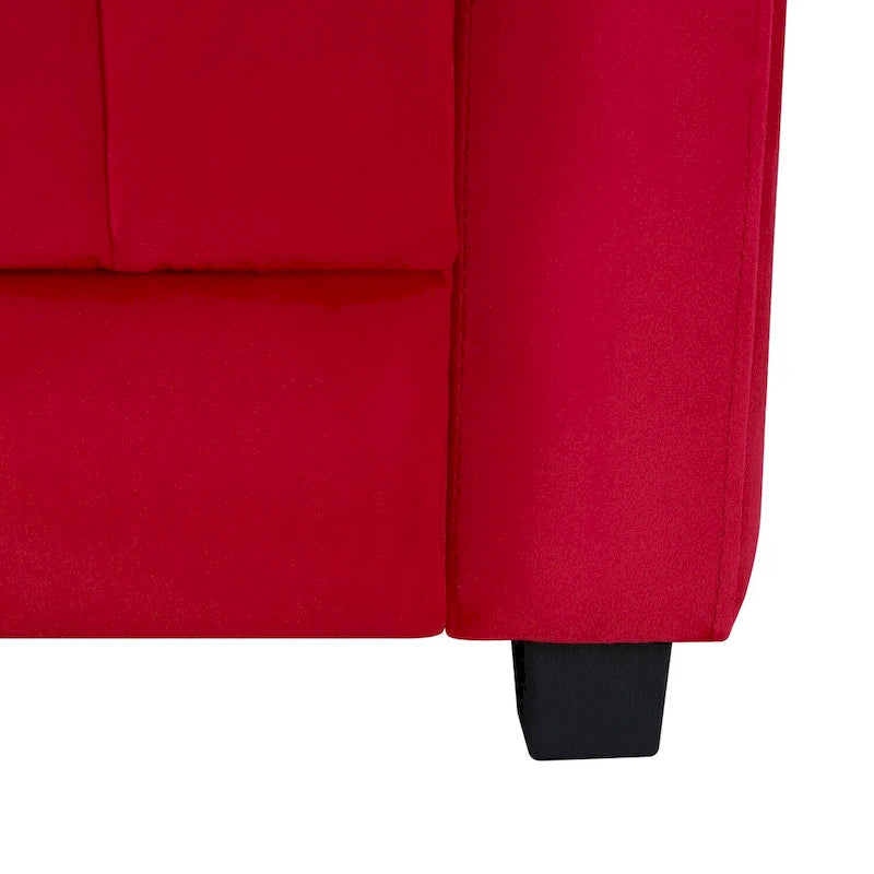 Fauteuil inclinable de luxe pour enfants avec repose-pieds, appui-tête et 2 porte-gobelets. Fauteuil inclinable en microfibre pour enfants de 3 ans et plus.