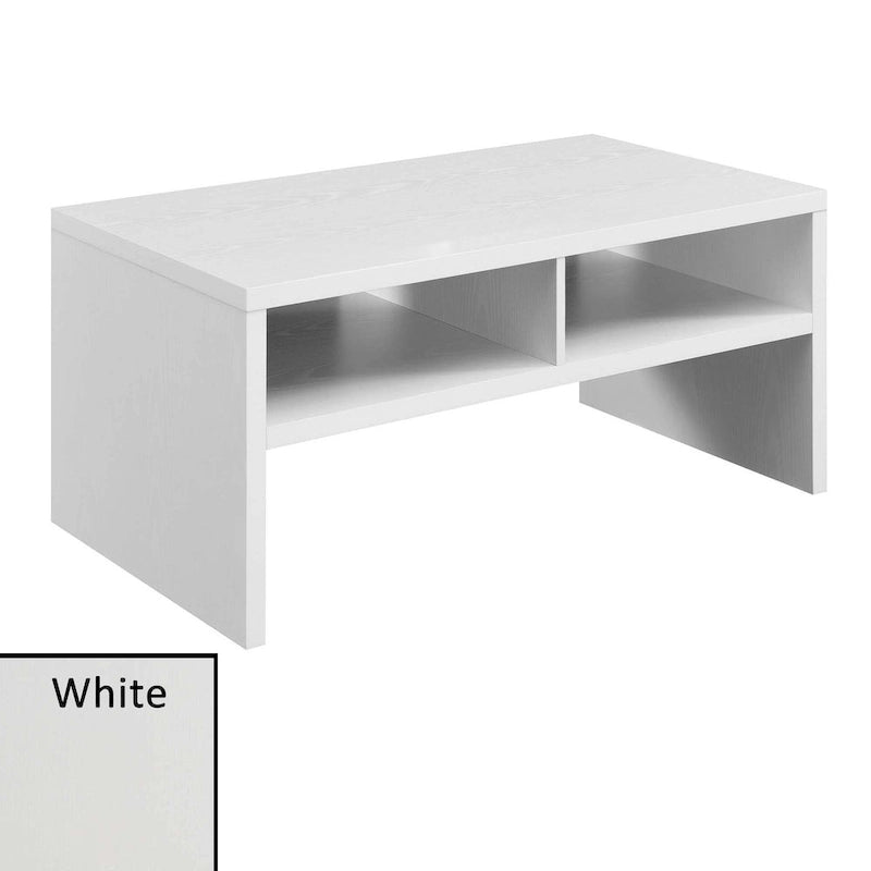 Table basse de luxe Northfield Admiral de Convenience Concepts avec étagères