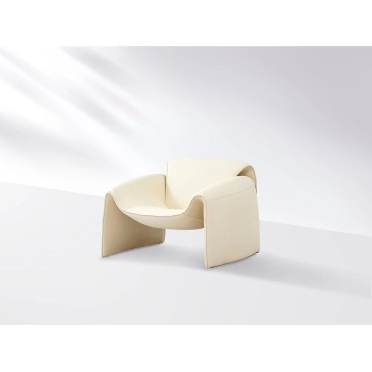 Fauteuil en cuir végétalien Larchmere