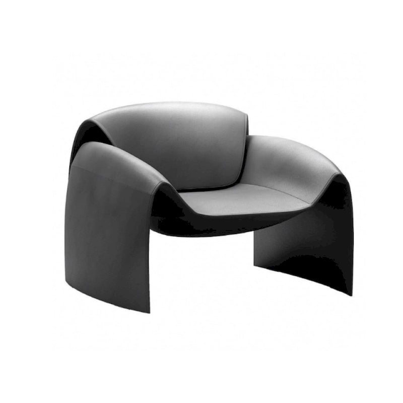 Fauteuil en cuir végétalien Larchmere