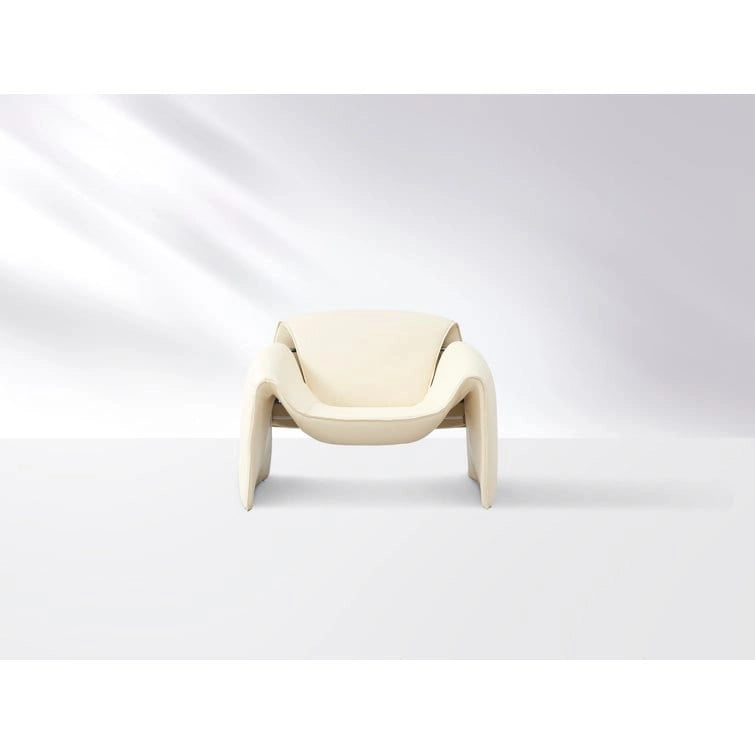 Fauteuil en cuir végétalien Larchmere