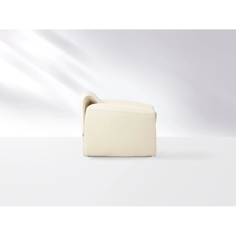 Fauteuil en cuir végétalien Larchmere