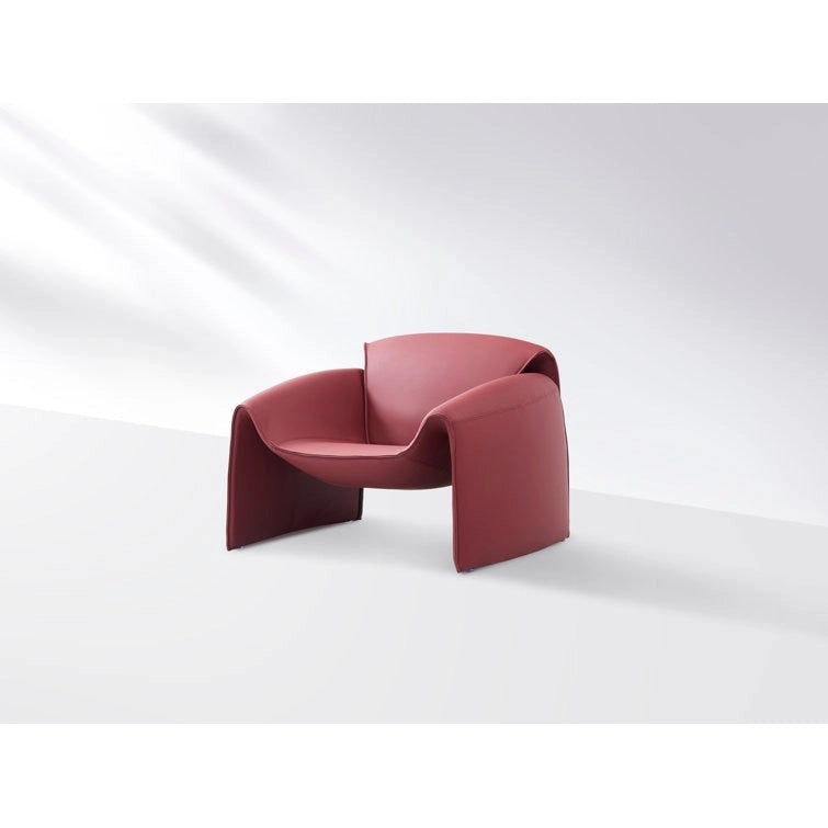 Fauteuil en cuir végétalien Larchmere