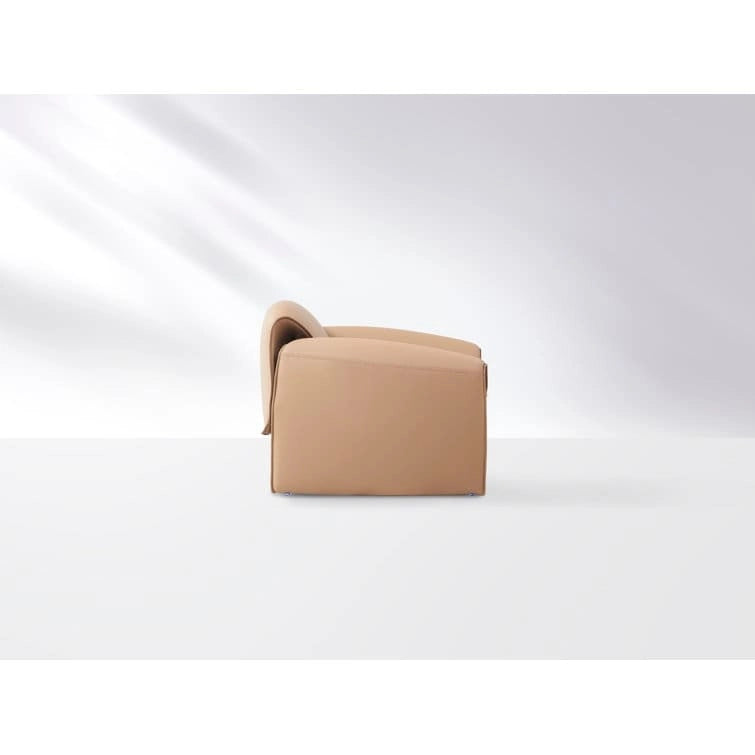 Fauteuil en cuir végétalien Larchmere