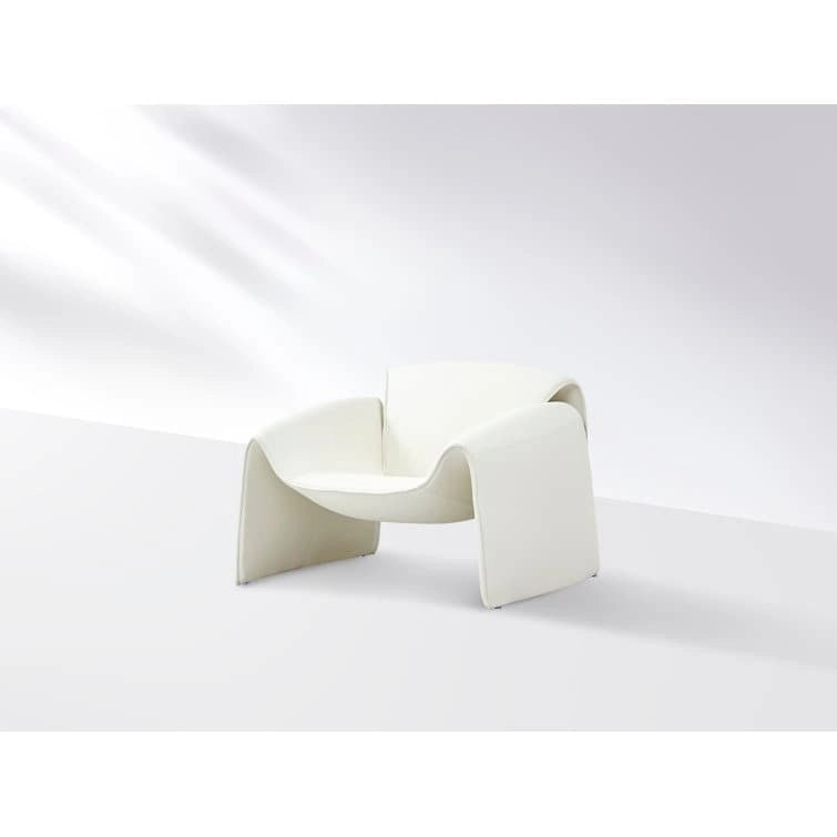 Fauteuil en cuir végétalien Larchmere