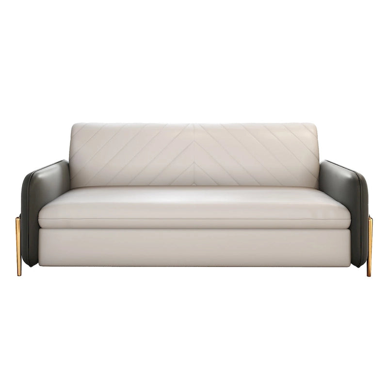 Canapé-lit gigogne moderne JASIWAY de 170 cm de largeur (taille Queen).