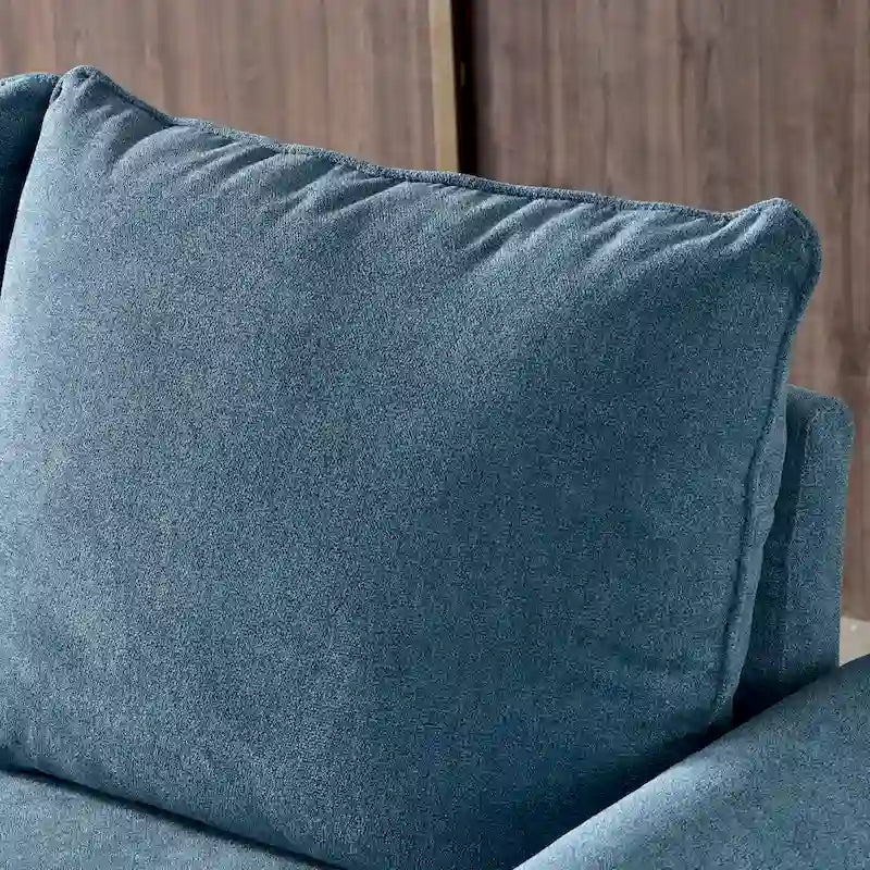 Canapé OVIOS rembourré style milieu du siècle