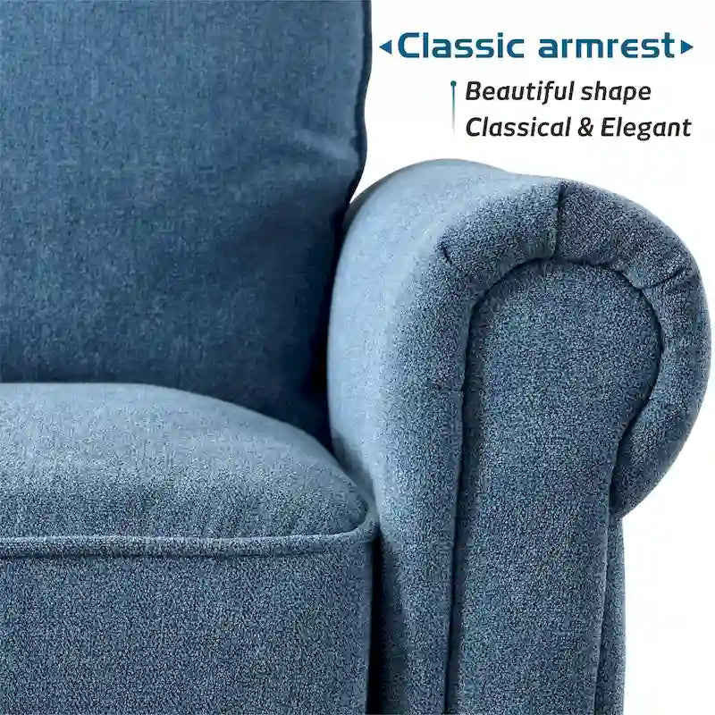 Canapé OVIOS rembourré style milieu du siècle