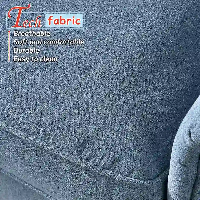 Canapé OVIOS rembourré style milieu du siècle