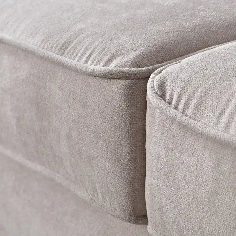 Canapé OVIOS rembourré style milieu du siècle