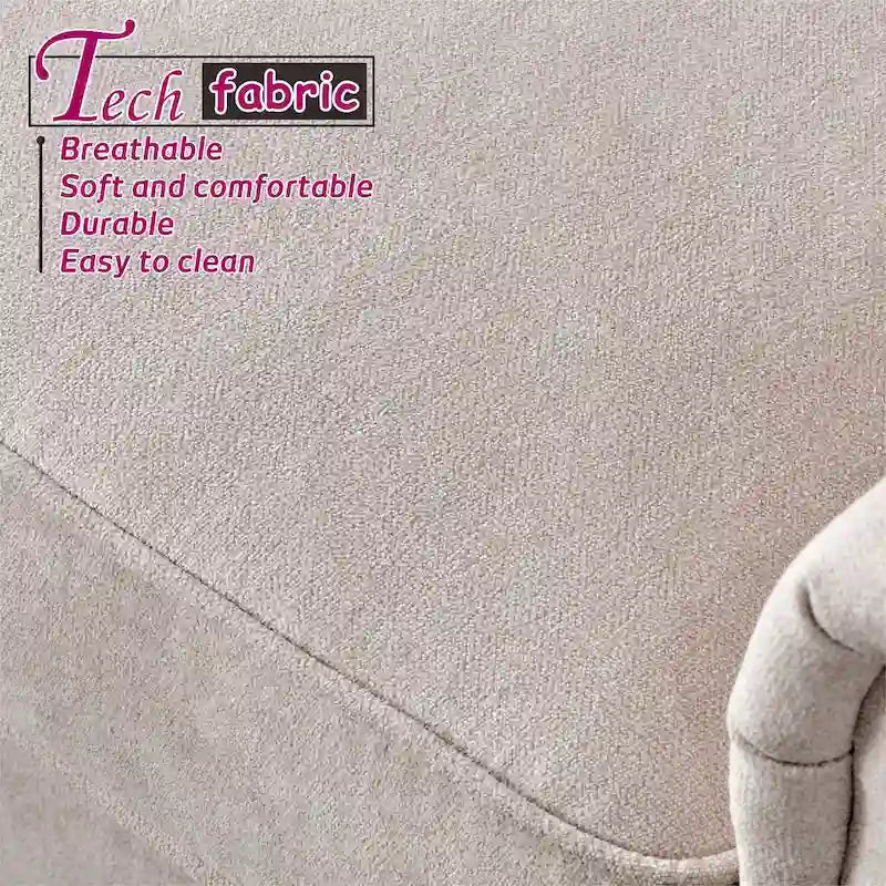 Canapé OVIOS rembourré style milieu du siècle