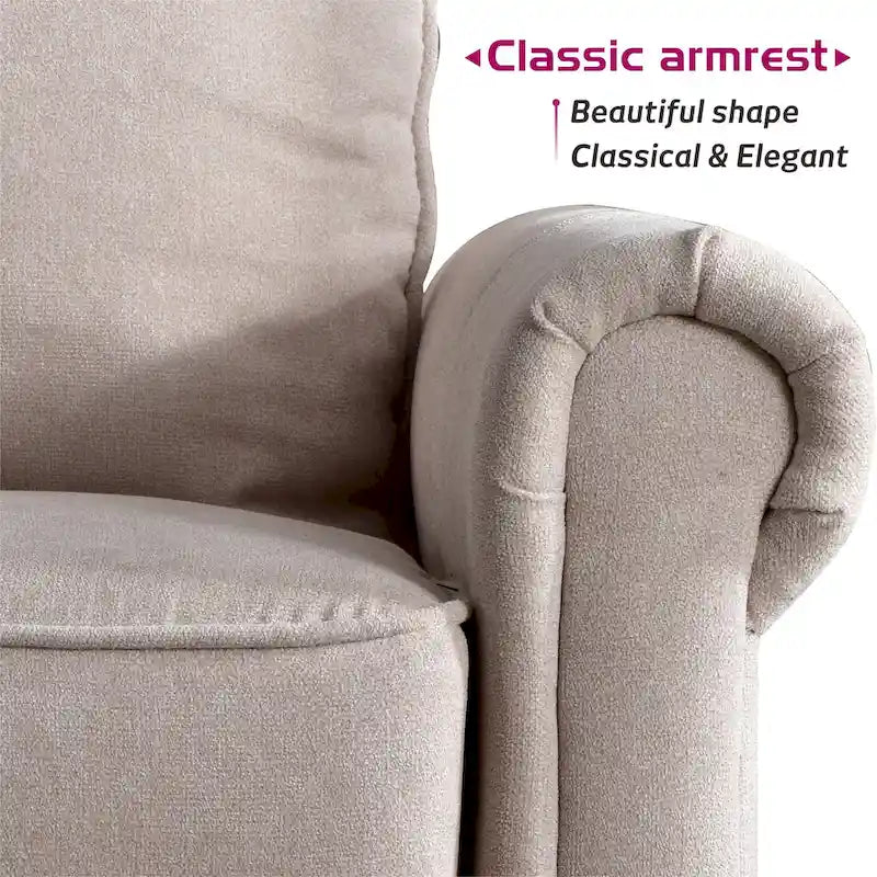 Canapé OVIOS rembourré style milieu du siècle