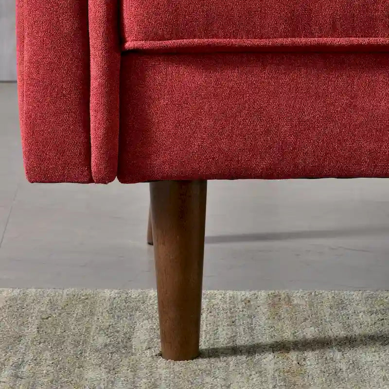 Canapé OVIOS rembourré style milieu du siècle