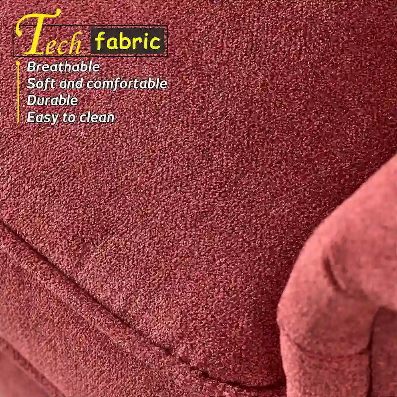 Canapé OVIOS rembourré style milieu du siècle