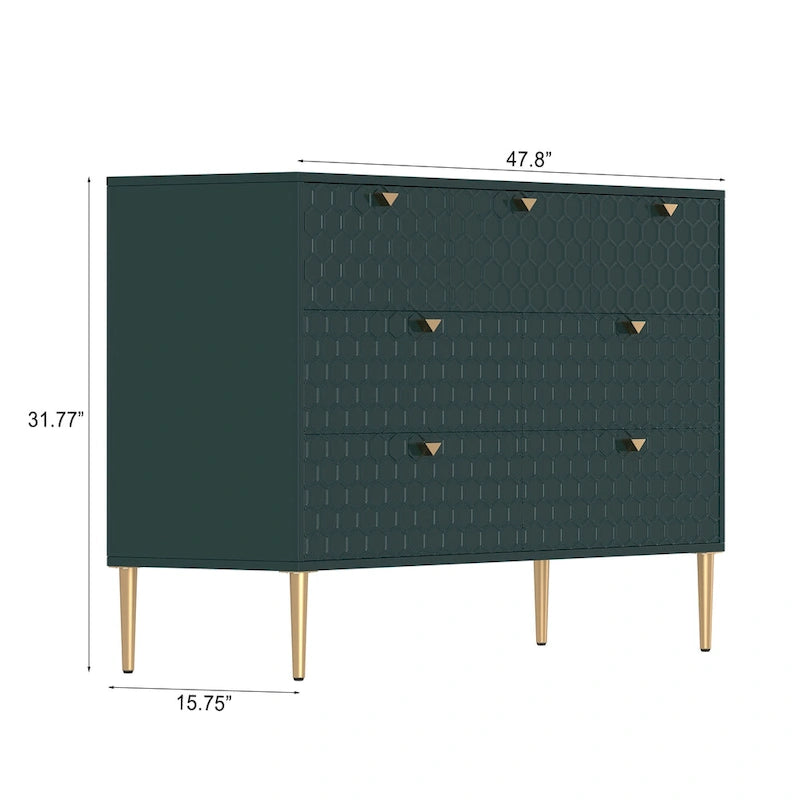 Commode à 7 tiroirs Morden Wood Furniture