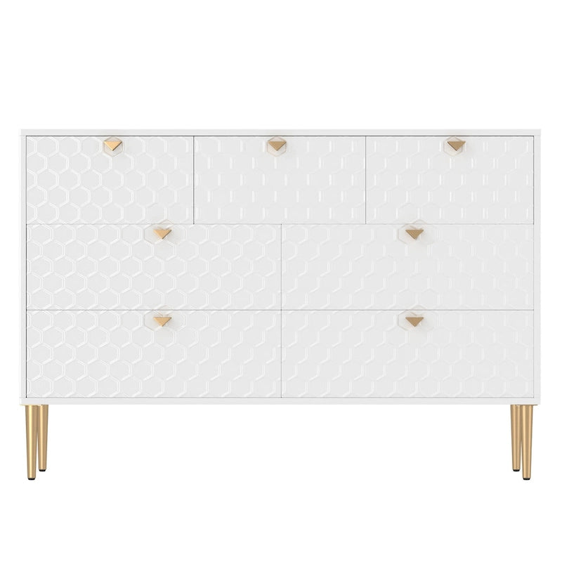 Commode à 7 tiroirs Morden Wood Furniture