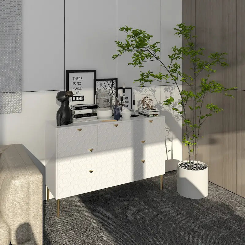 Commode à 7 tiroirs Morden Wood Furniture