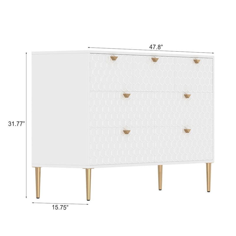 Commode à 7 tiroirs Morden Wood Furniture