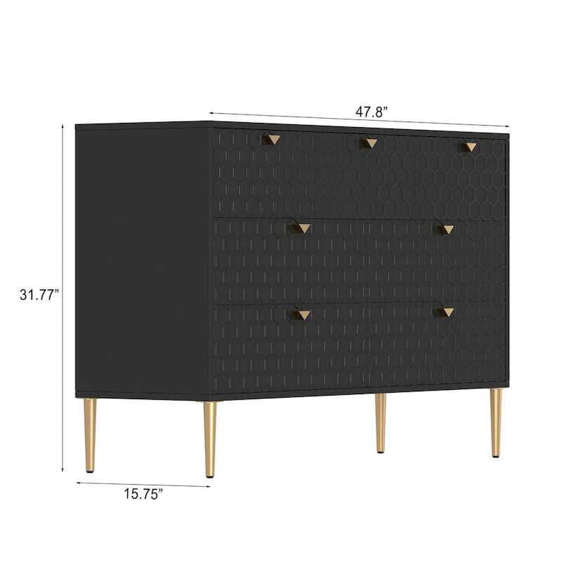 Commode à 7 tiroirs Morden Wood Furniture