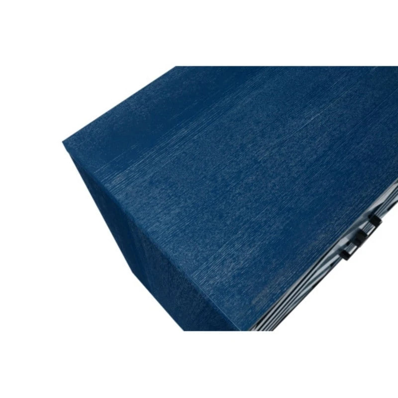 Buffet en sergé à 4 portes, style campagnard américain, de style ancien, idéal pour le salon, la salle à manger ou l'entrée.