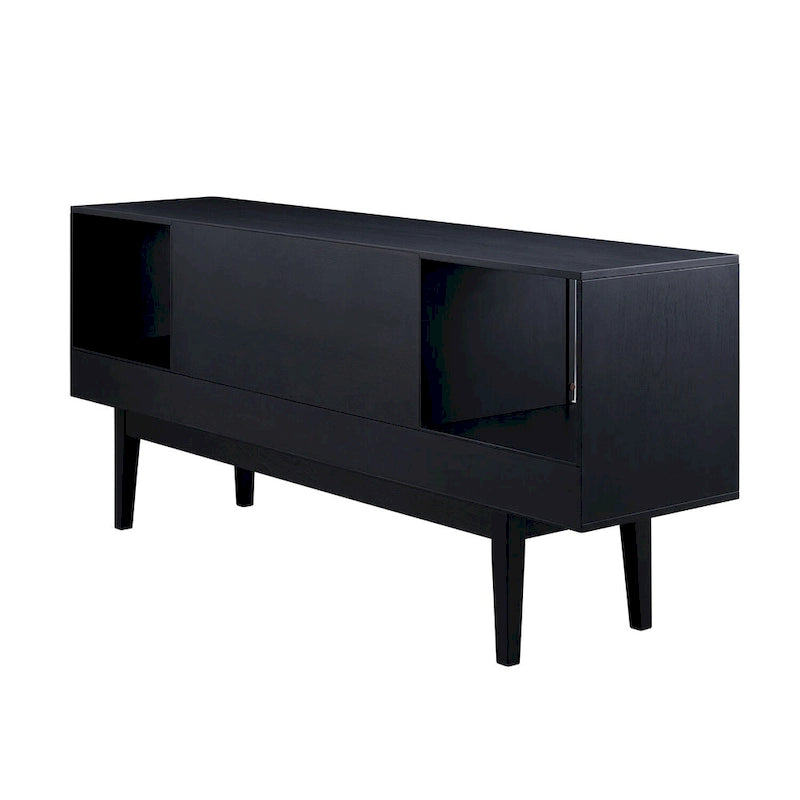 Meuble TV SEI Furniture style moderne du milieu du siècle, console multimédia pour téléviseurs jusqu'à 68 pouces.