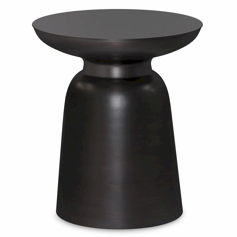 Table d'appoint en métal de style industriel moderne WYNDENHALL Layne, 40,6 cm de large, entièrement assemblée