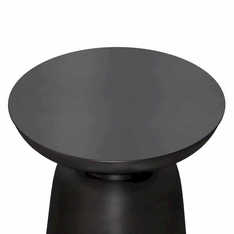 Table d'appoint en métal de style industriel moderne WYNDENHALL Layne, 40,6 cm de large, entièrement assemblée