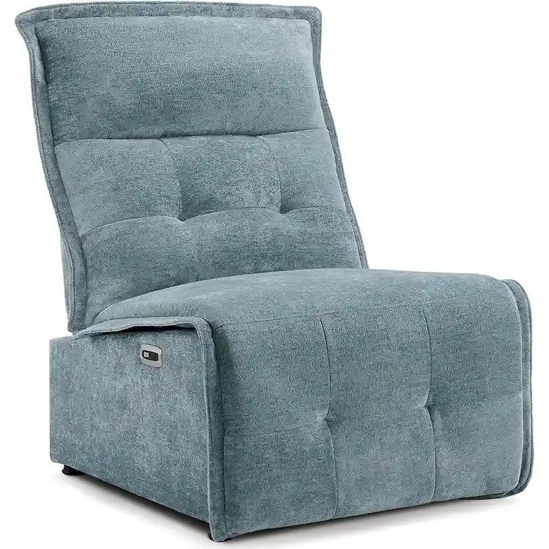 Fauteuil inclinable électrique sans accoudoirs MCombo avec ports USB, canapé inclinable électrique de 3,5 pouces de dégagement mural pour salon, ALR01
