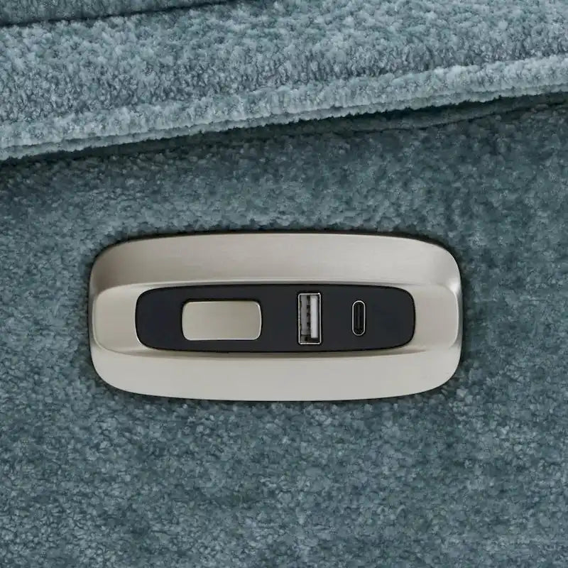 Fauteuil inclinable électrique sans accoudoirs MCombo avec ports USB, canapé inclinable électrique de 3,5 pouces de dégagement mural pour salon, ALR01