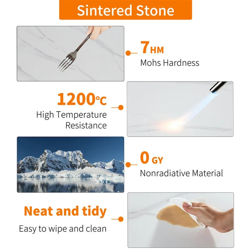 Table basse rectangulaire encadrée, table de cocktail en marbre et métal, table basse pour canapé