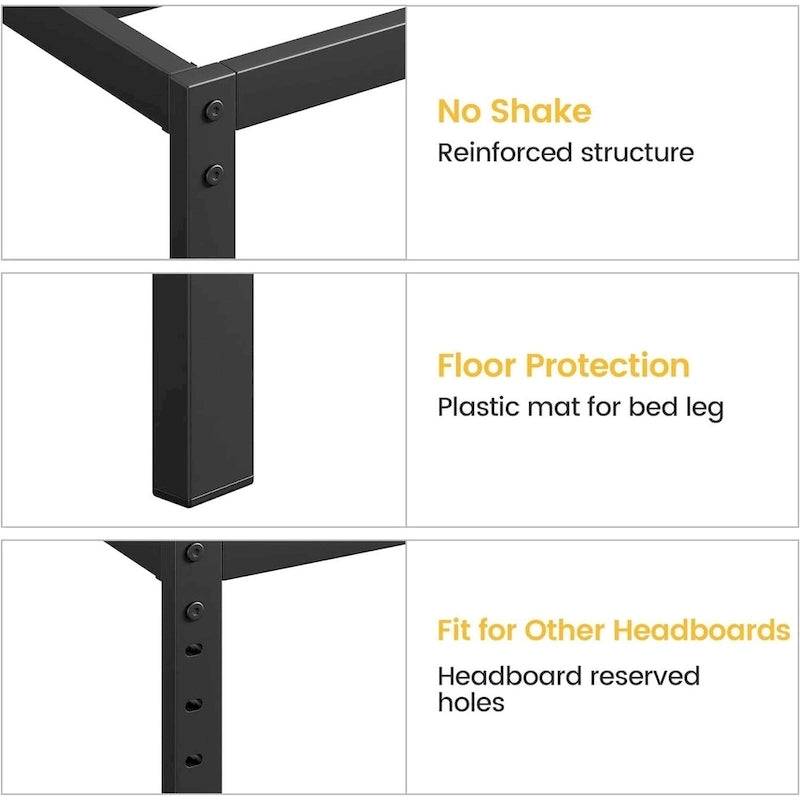 Cadre de lit de 14 pouces