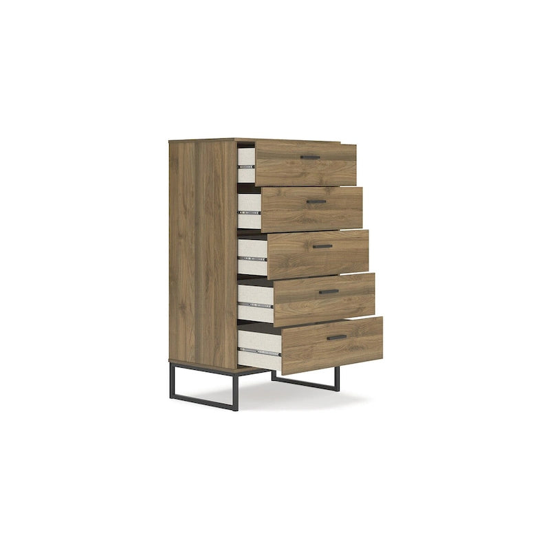 Signature Design by Ashley Deanlow Honey Chest of Drawers