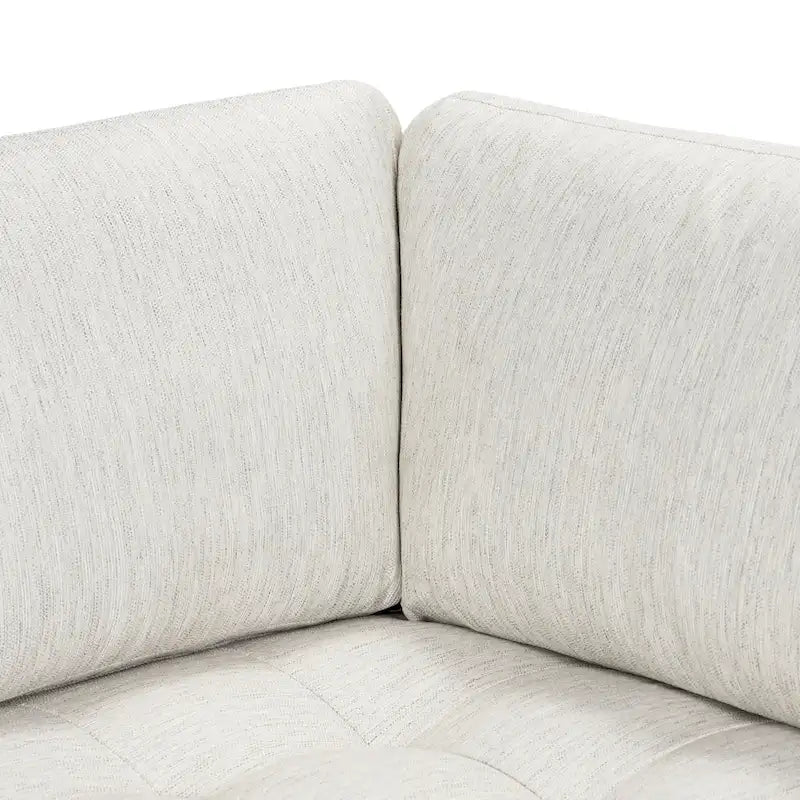 Canapé d'angle 98 en tissu Napa Poly &amp; Bark