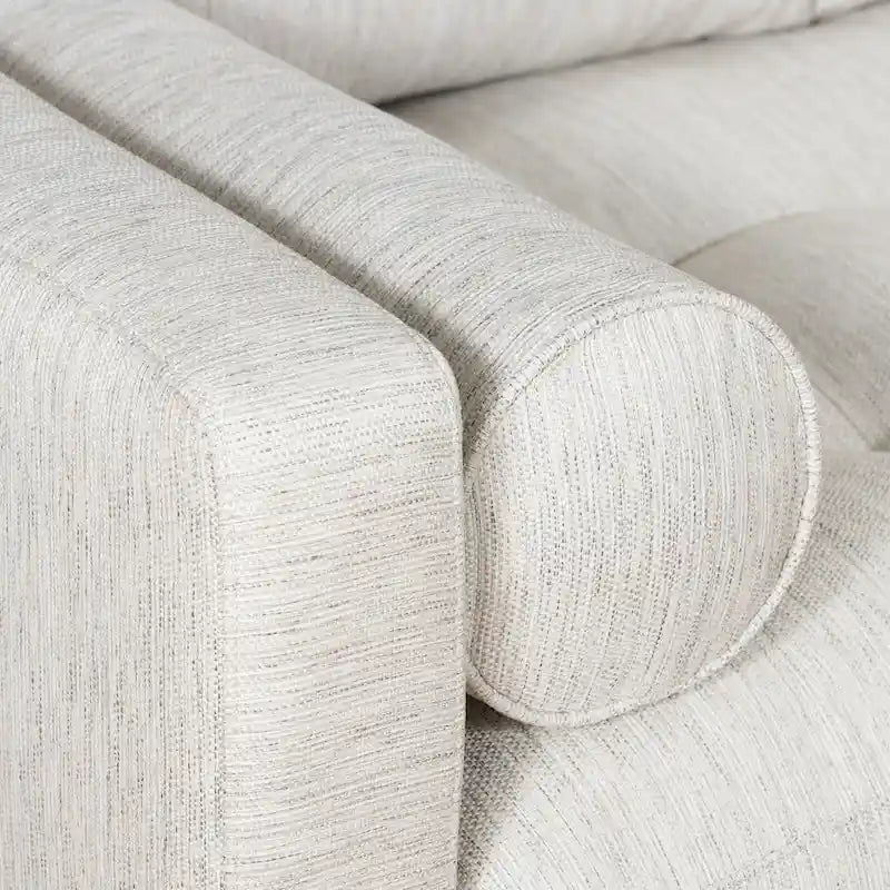 Canapé d'angle 98 en tissu Napa Poly &amp; Bark