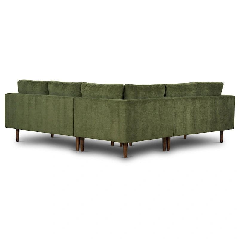 Canapé d'angle 98 en tissu Napa Poly &amp; Bark