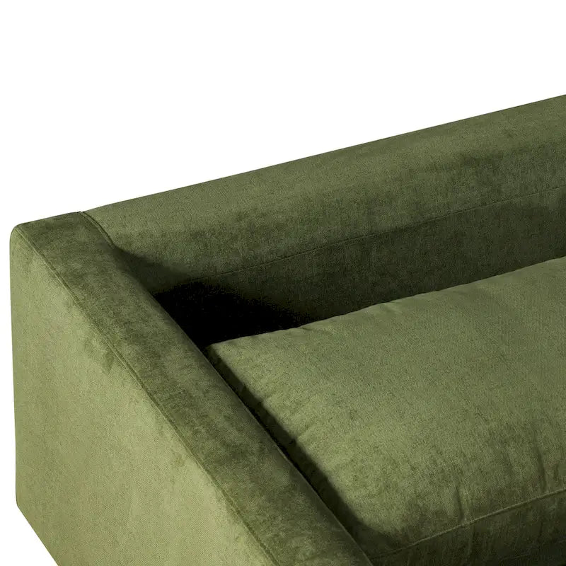 Canapé d'angle 98 en tissu Napa Poly &amp; Bark