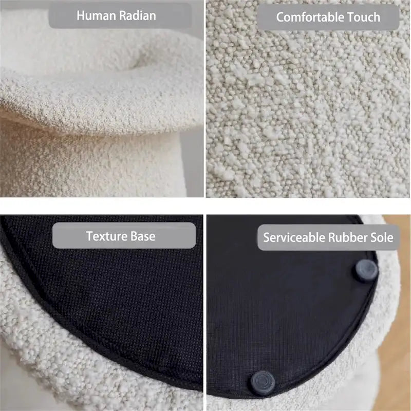 Tabouret de coiffeuse multifonctionnel moderne