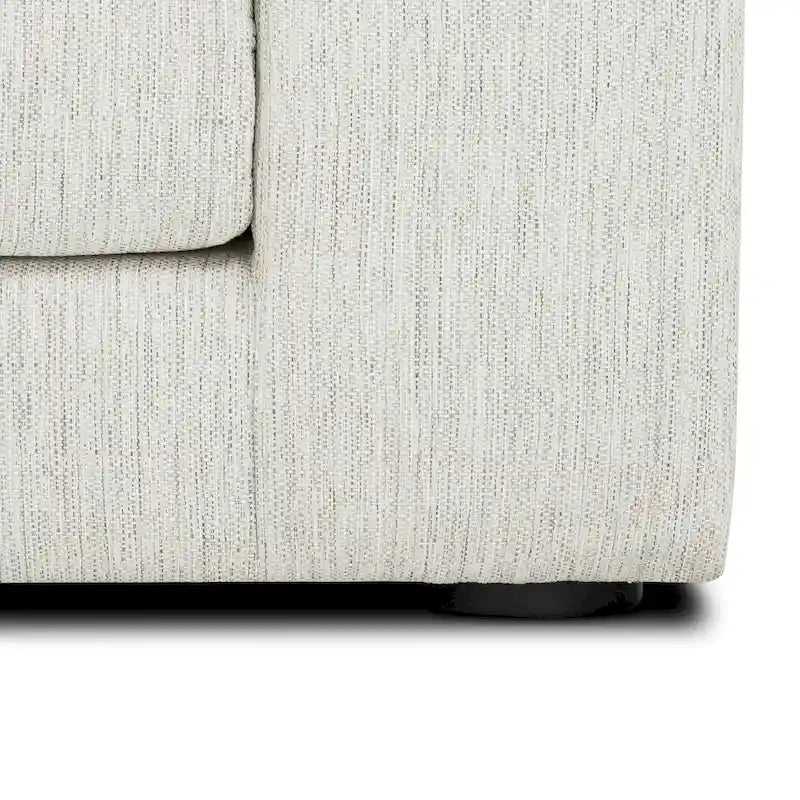 Canapé d'angle Marcel en poly et écorce